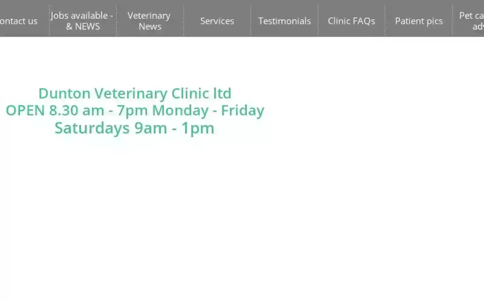 Dunton Veterinary Clinic