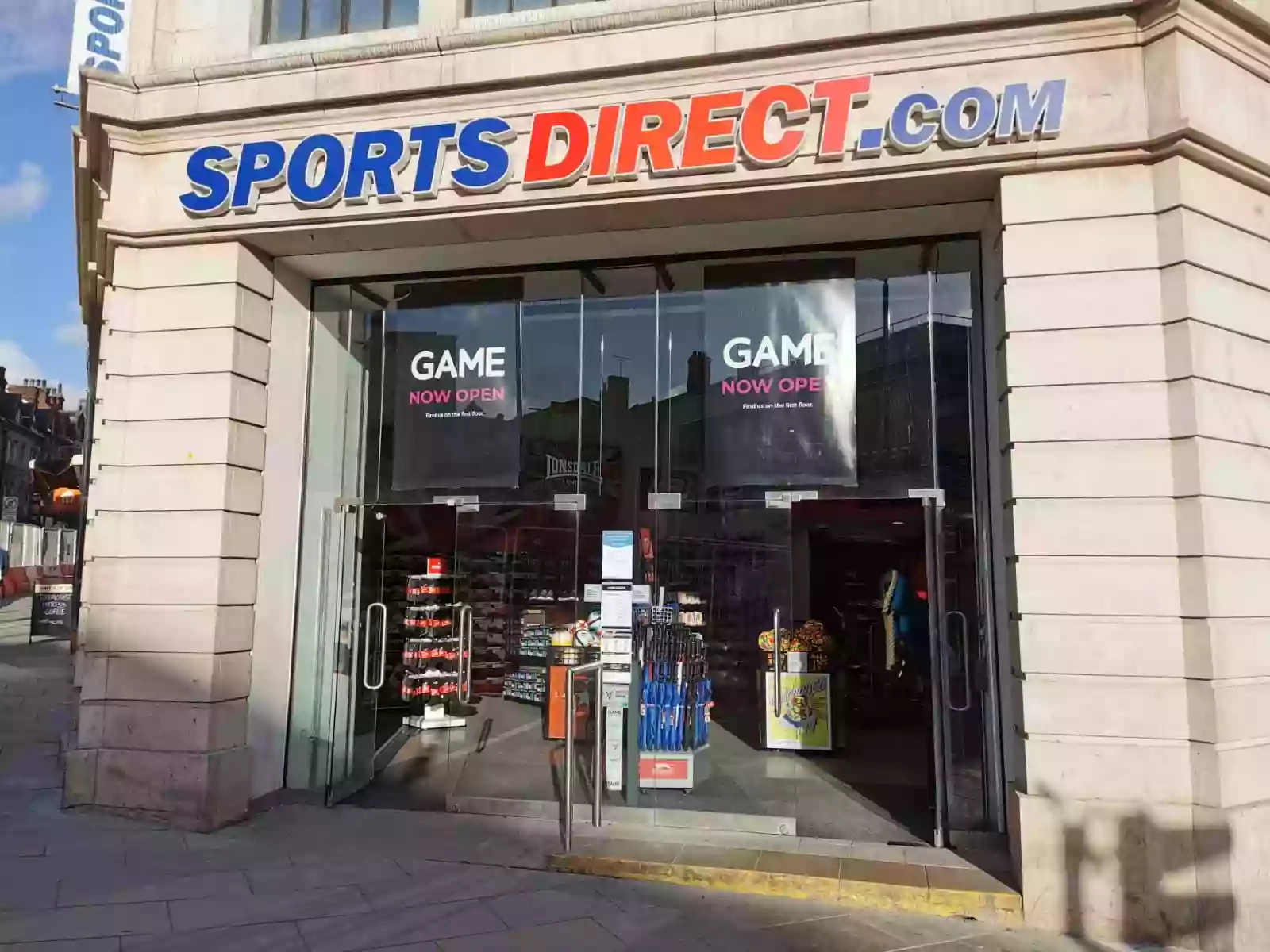 GAME Leeds in Sports Direct