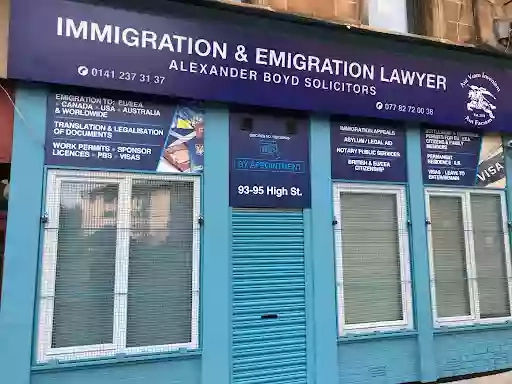 Alexander Boyd LLB, Dip. LP Immigration Lawyer