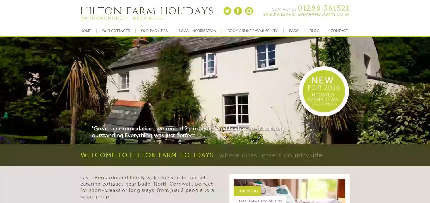 Hilton Farm Holidays