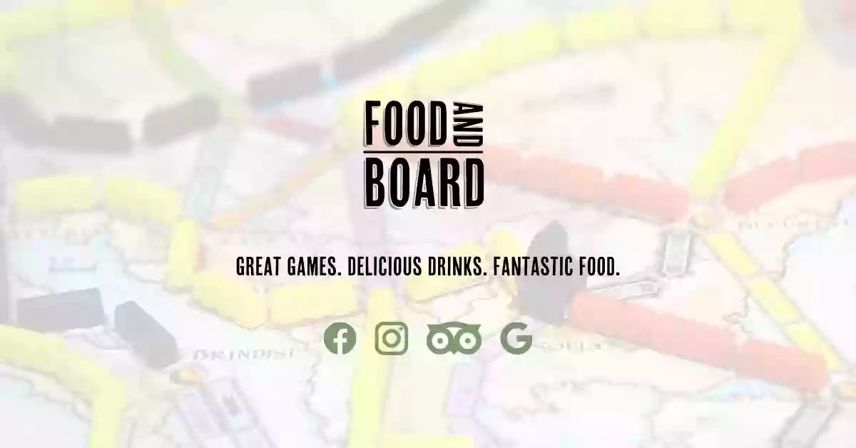 Food and Board - Board Game Cafe