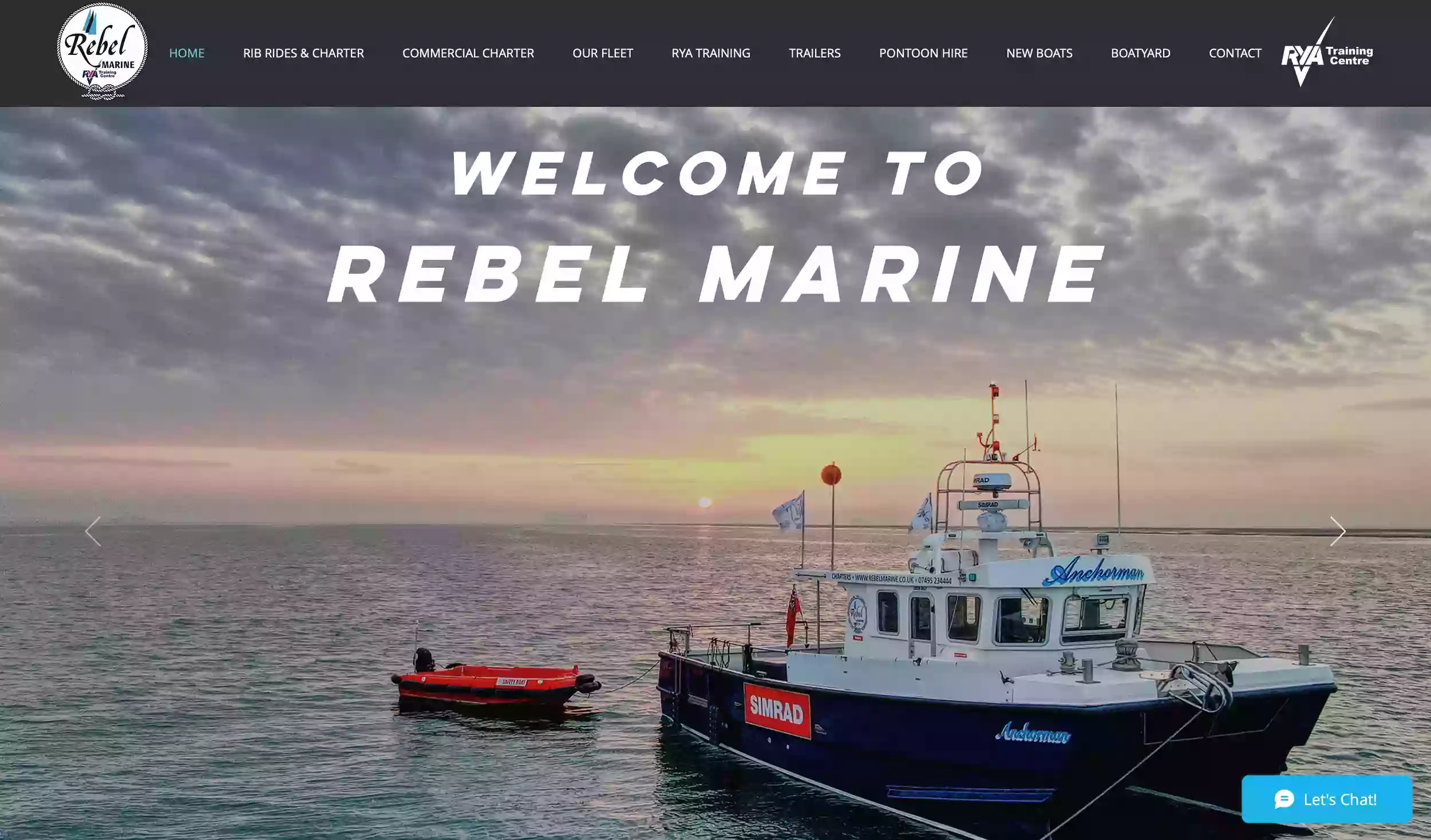 Rebel Marine Rib Rides and RYA Training