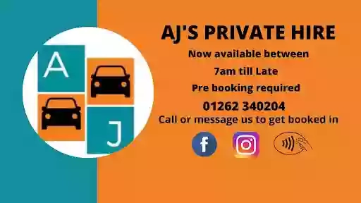 AJ'S PRIVATE HIRE BRIDLINGTON