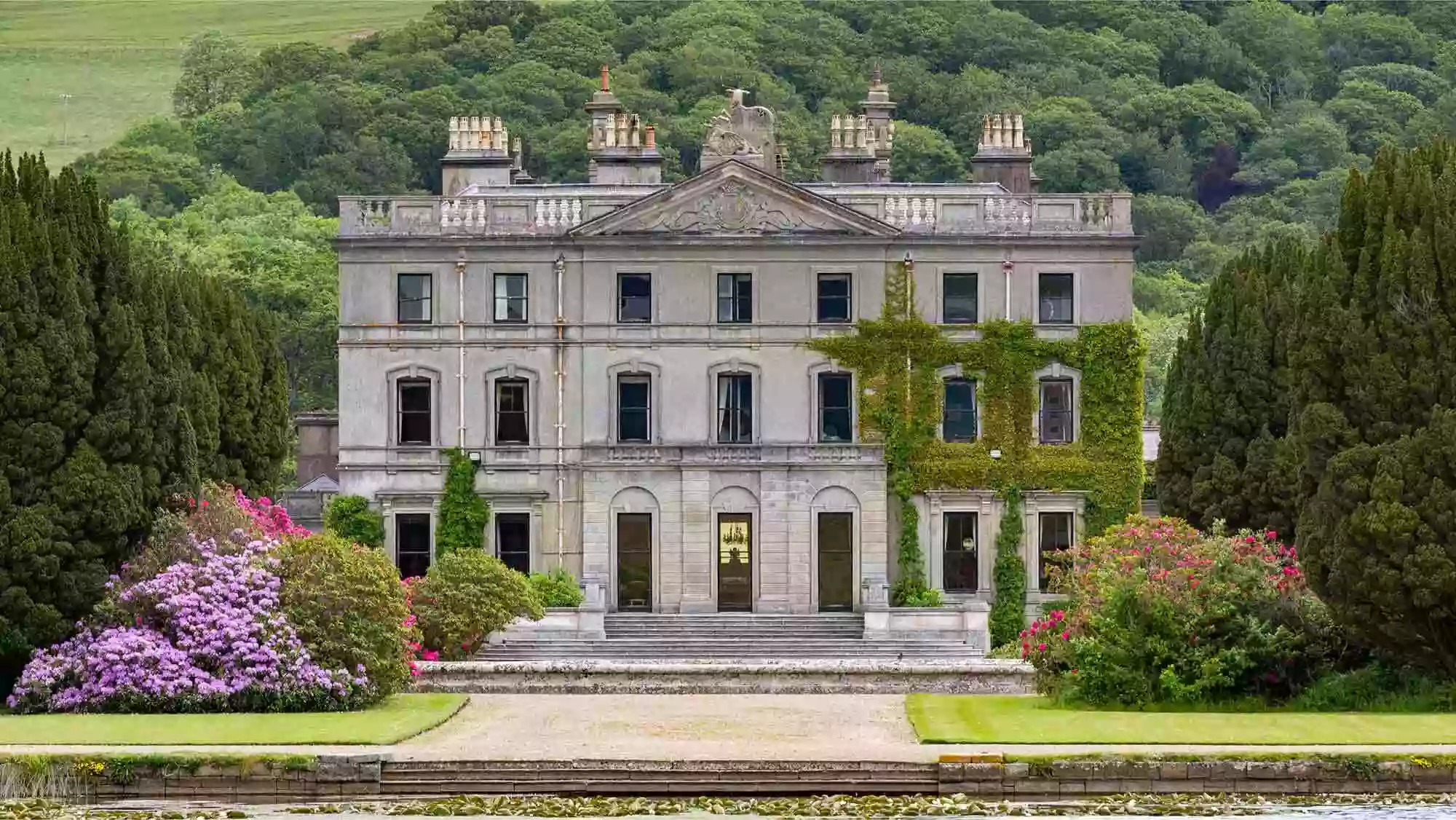 Entrance to Curraghmore House