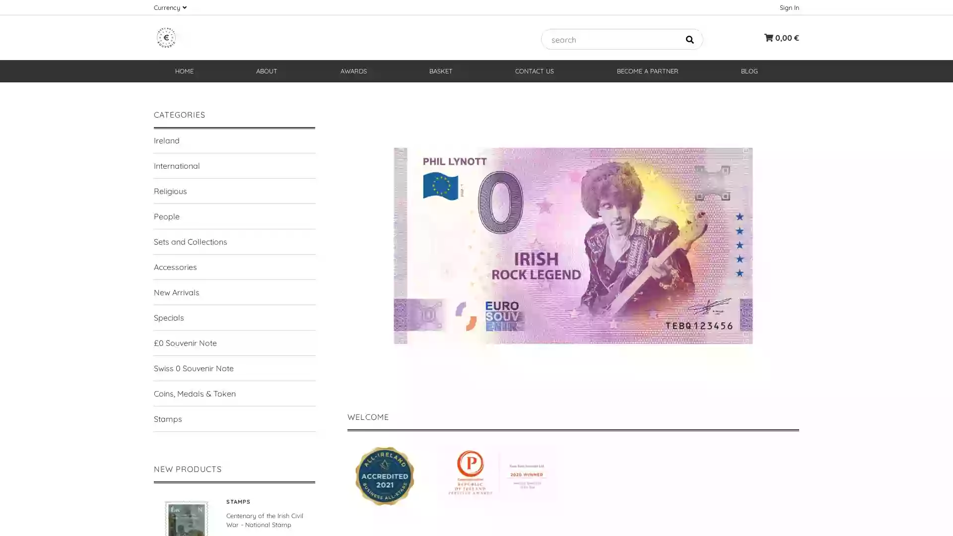 Euro Note Souvenir LTD