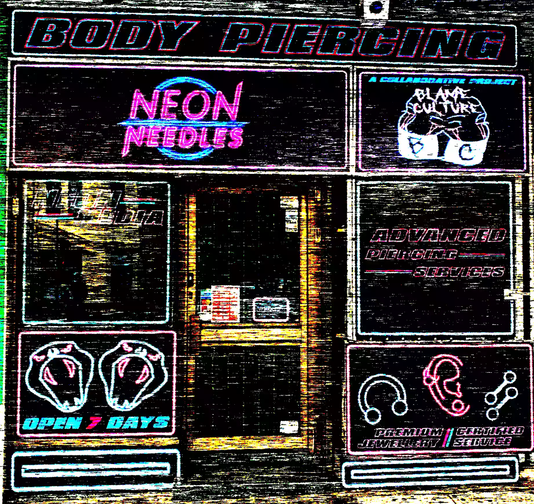 Neon Needles