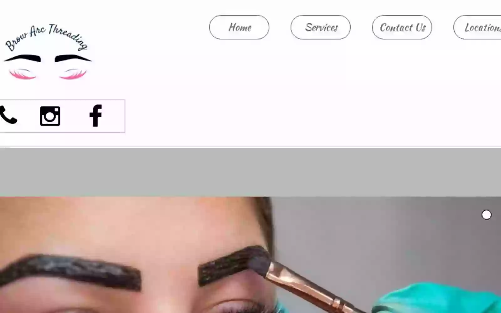 Brow arc threading