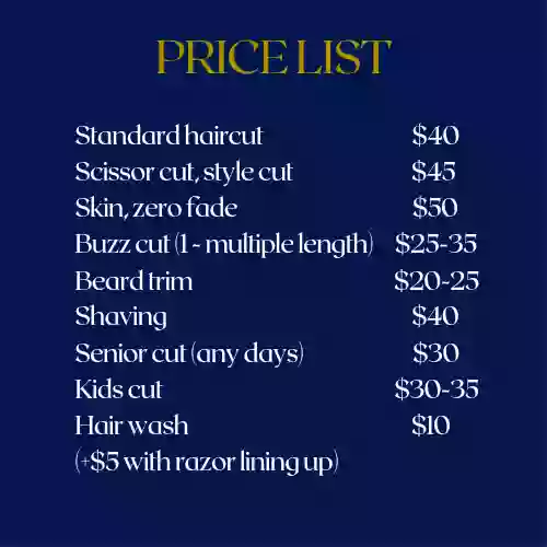 Royal Blue Barber Shop