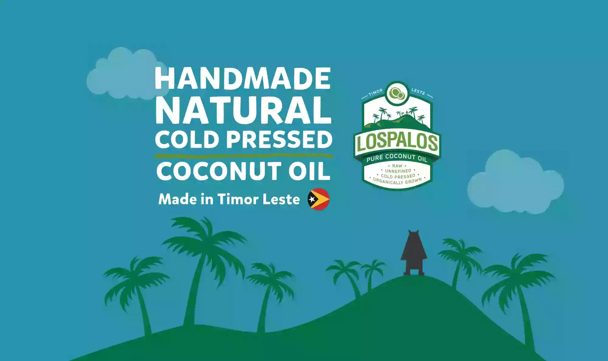 Lospalos Coconut Oil Australia - Organic Cold Pressed Coconut Oil