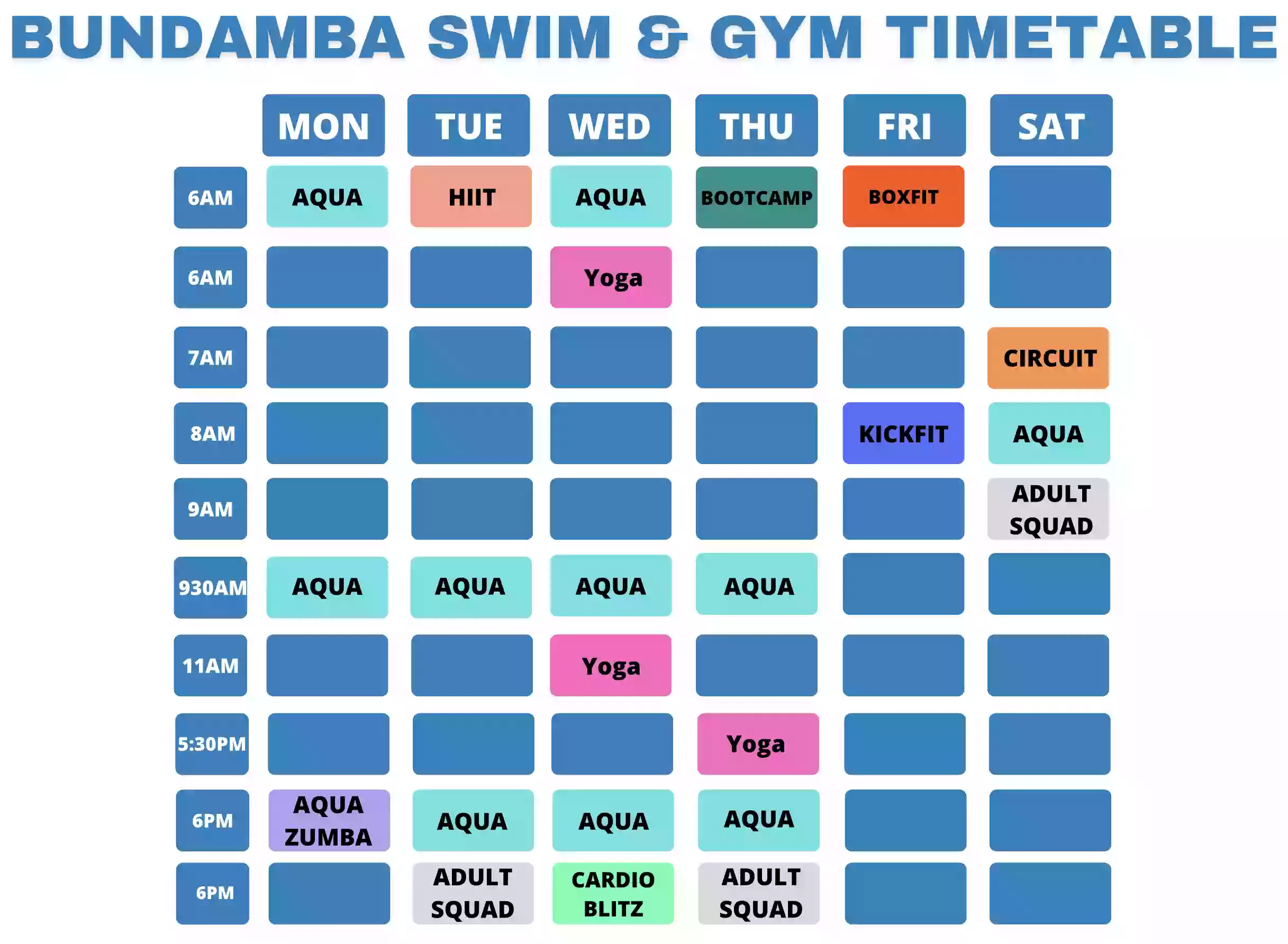 JUST | Bundamba Swim & Gym Centre