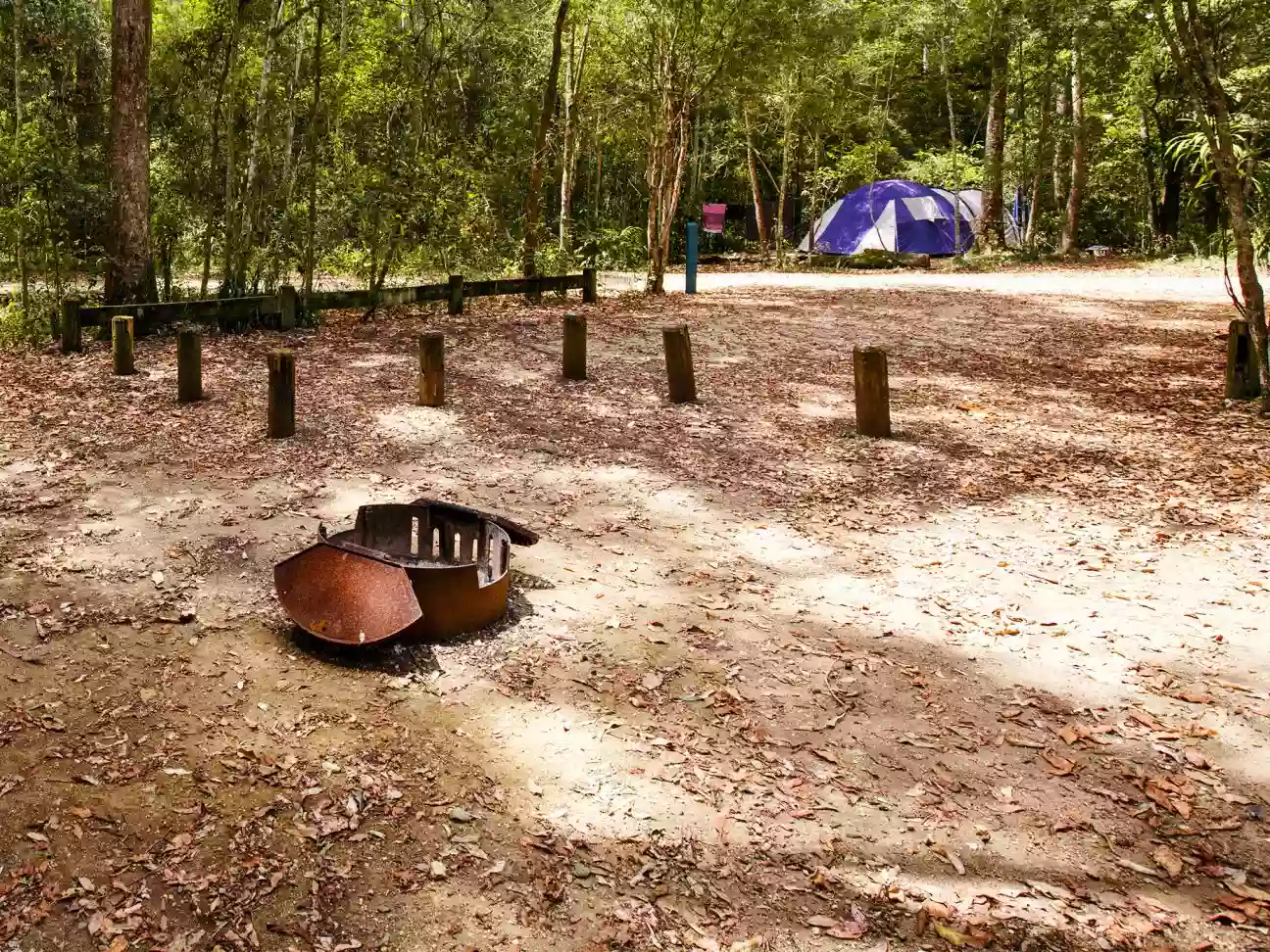 Neurum Creek camping area, D'Aguilar National Park