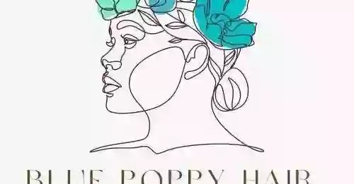 Blue Poppy Hair