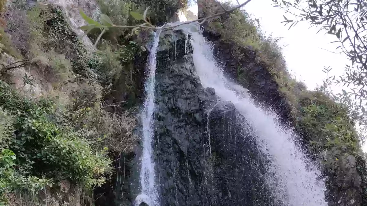 Salto de agua Canal de Fuga