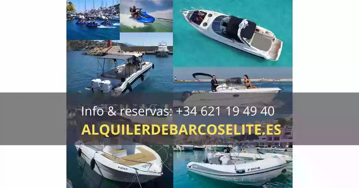 Alquiler de barcos Elite