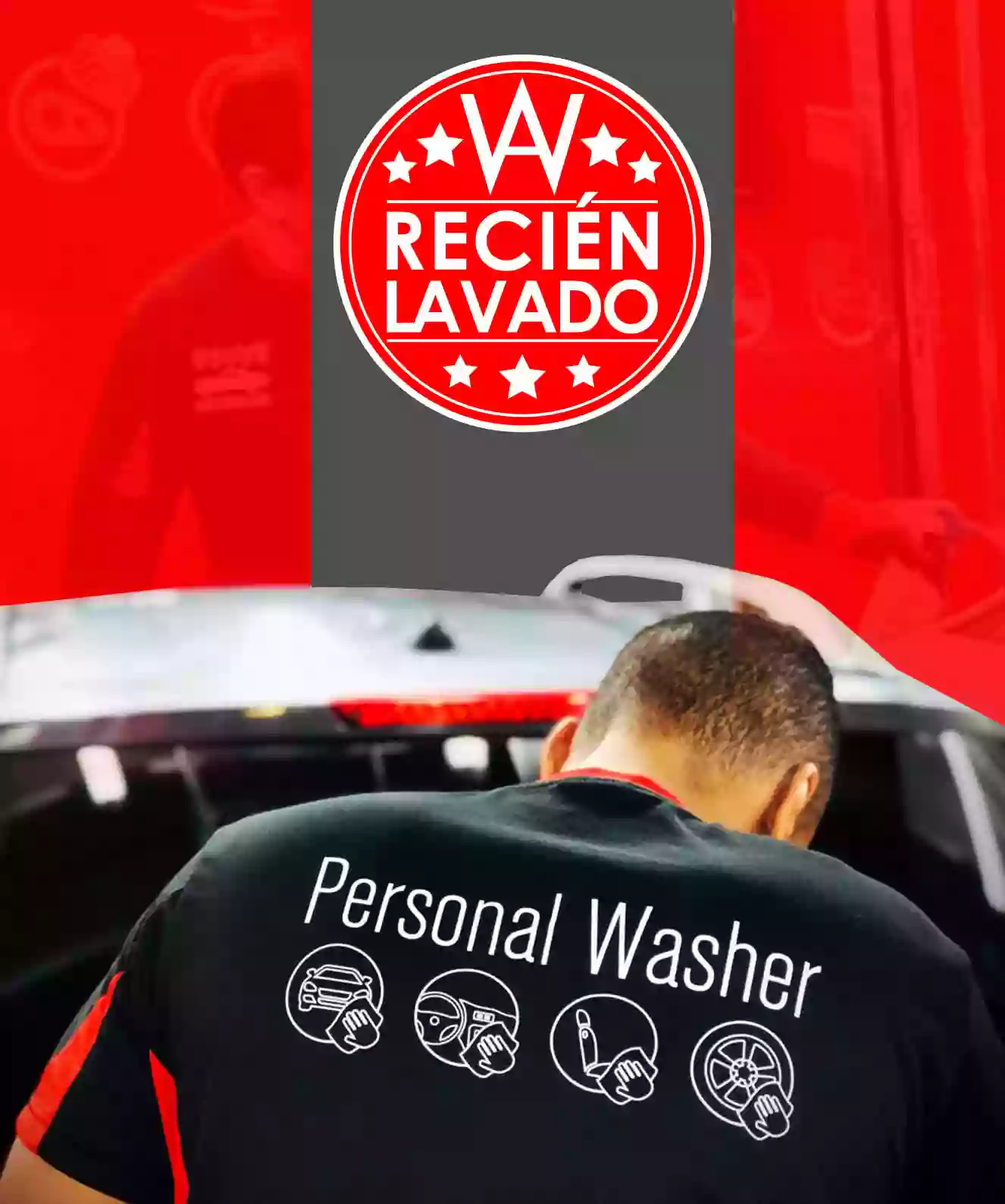 Alvato Car Wash EL CAPRICHO lavado de coches BRILLANTE en El Corte Inglés AlvatoWash MARBELLA