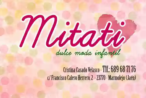 Mitati dulce moda infantil