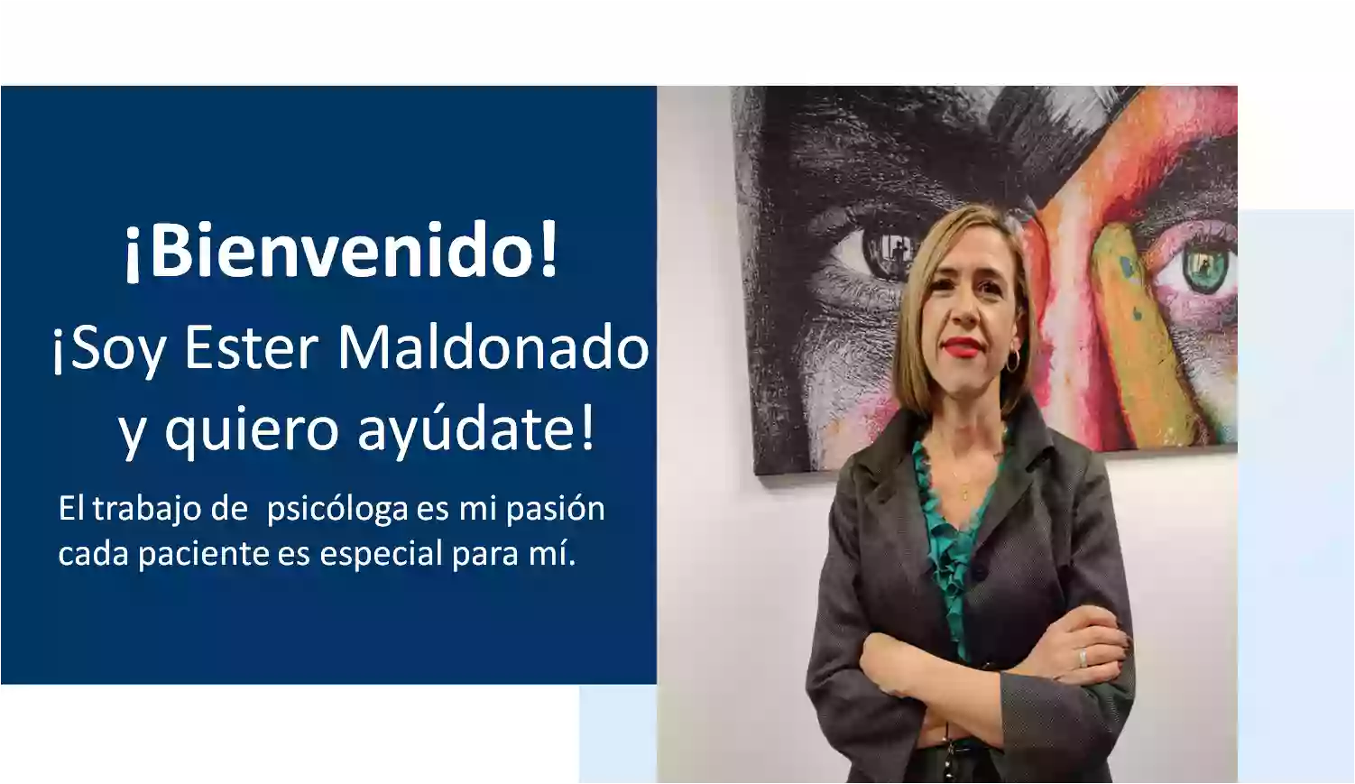 Ester Maldonado López Psicóloga.