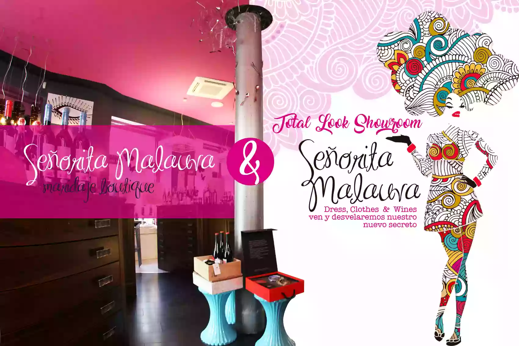 Vinoteca Señorita Malauva Maridaje Boutique