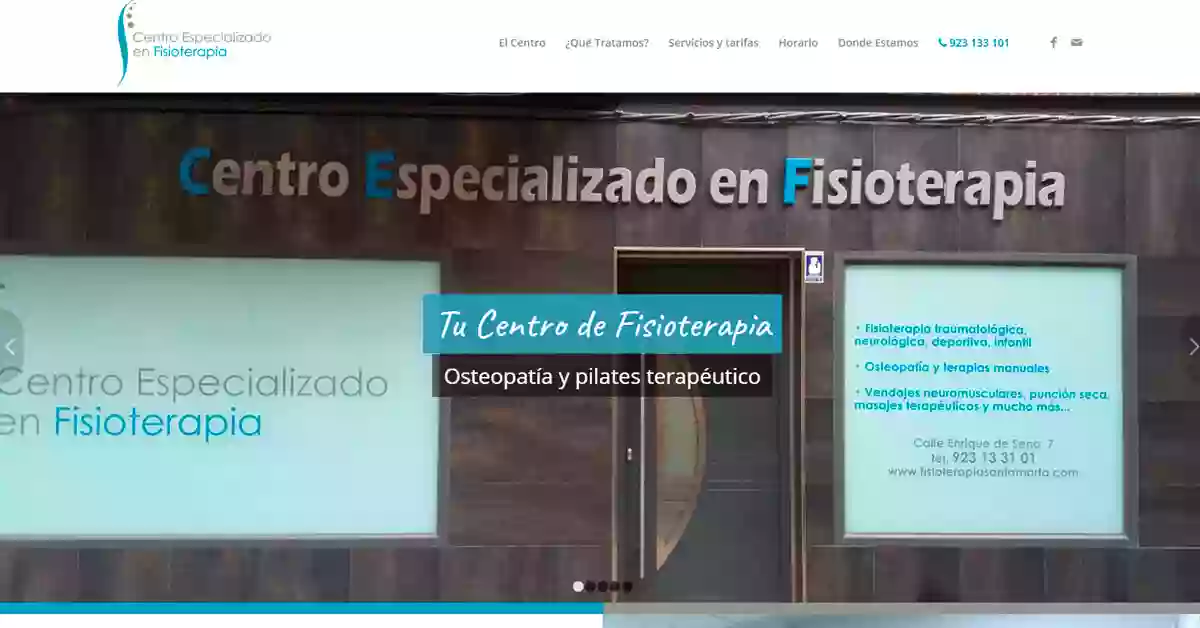 Centro Especializado En Fisioterapia Santa Marta De Tormes