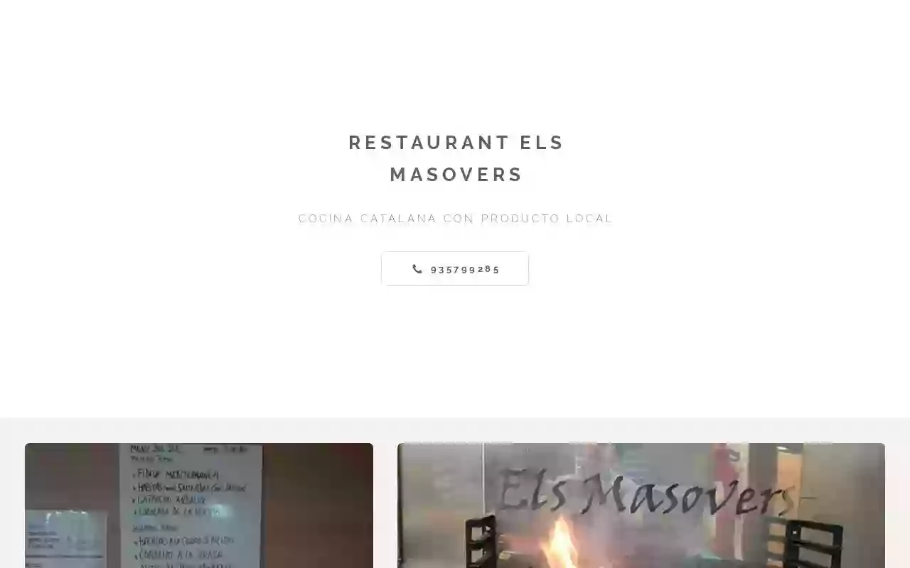 Restaurante Els Masovers,Savisan S.C.P.