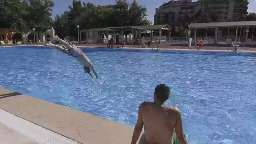 Piscina Municipal ALDEA MORET. Cáceres.