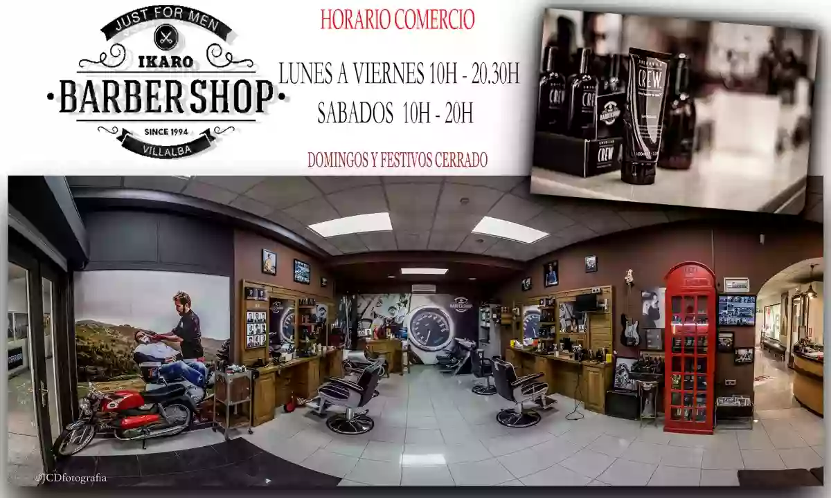 Ikaro barber P29 CC Los Olivos. Barberia peluqueria de caballeros