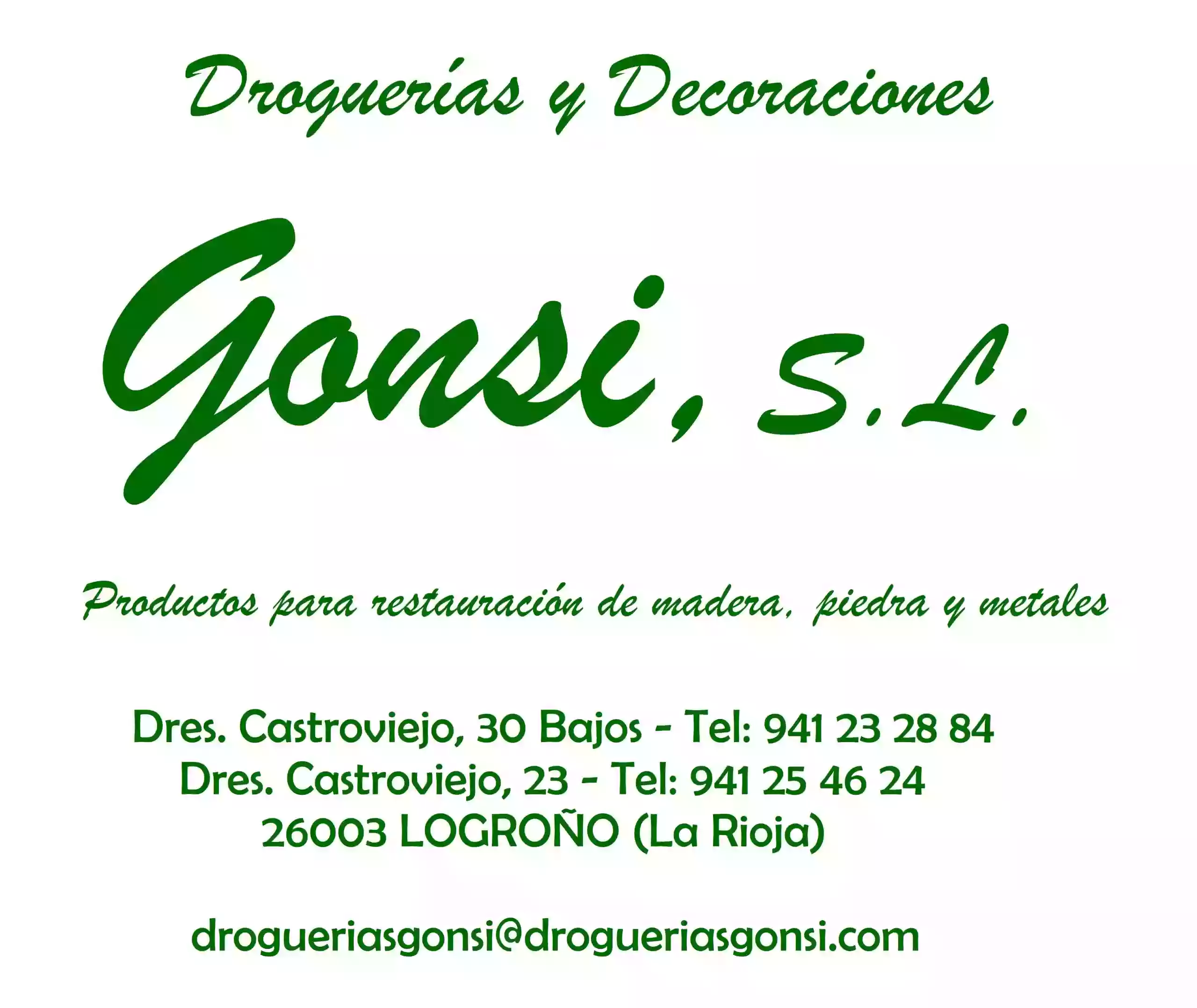 Droguerías Gonsi