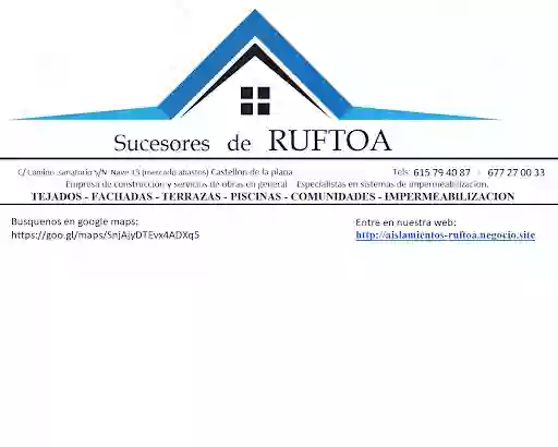 Aïllaments succesors de RUFTOA (construccions)