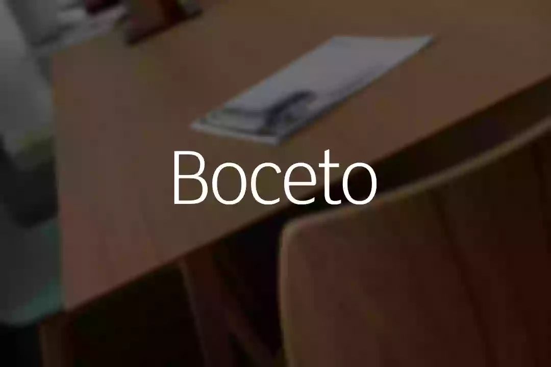 Boceto Interiorismo