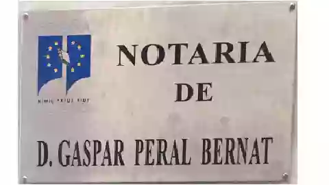 Notario Gaspar Peral Bernat