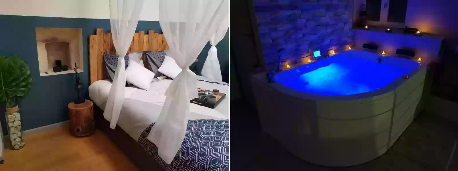 Chambre d'hôtes avec jacuzzi privatif Drôme Valence - Tendre Evasion