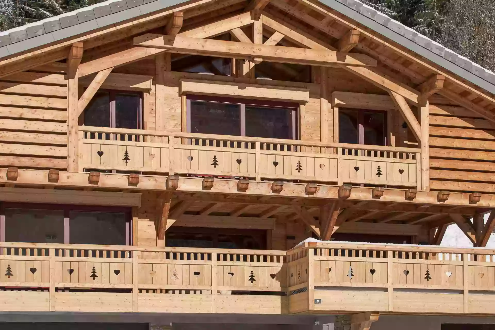 Chalet La Rocca - Location 15 pers. hébergement de vacances à la montagne : Châtel, Chapelle d'Abondance