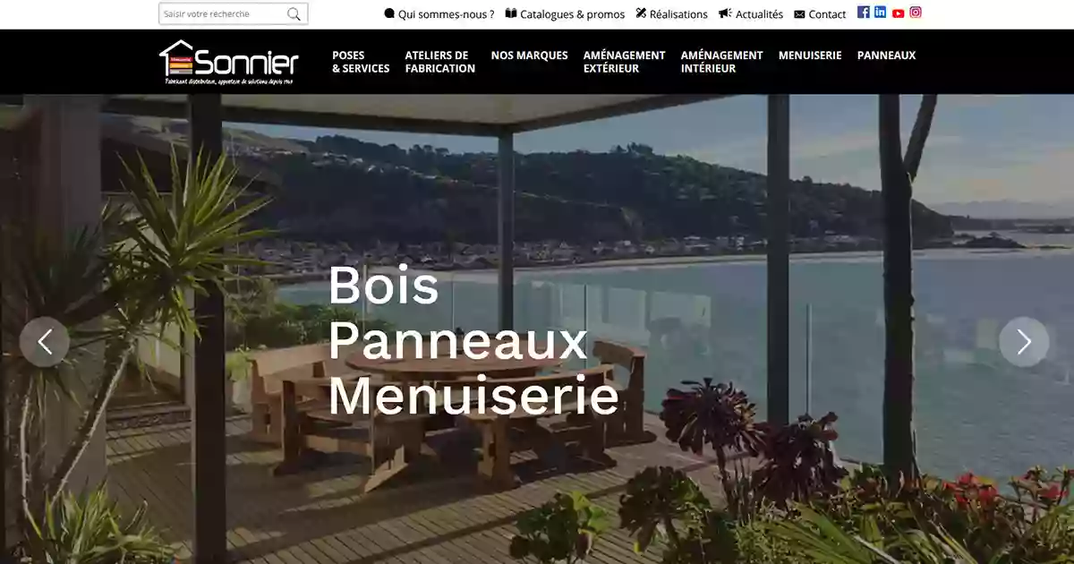 SONNIER Bois-Panneaux-Menuiserie à Davézieux