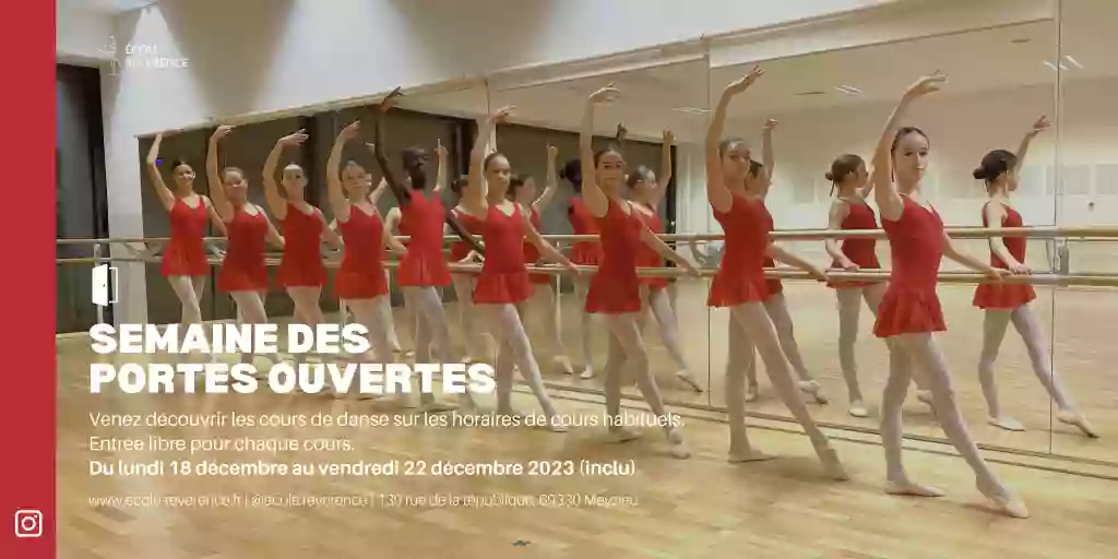 École de danse classique - Révérence