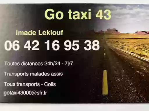 Taxi Le Puy en Velay : GO TAXI 43