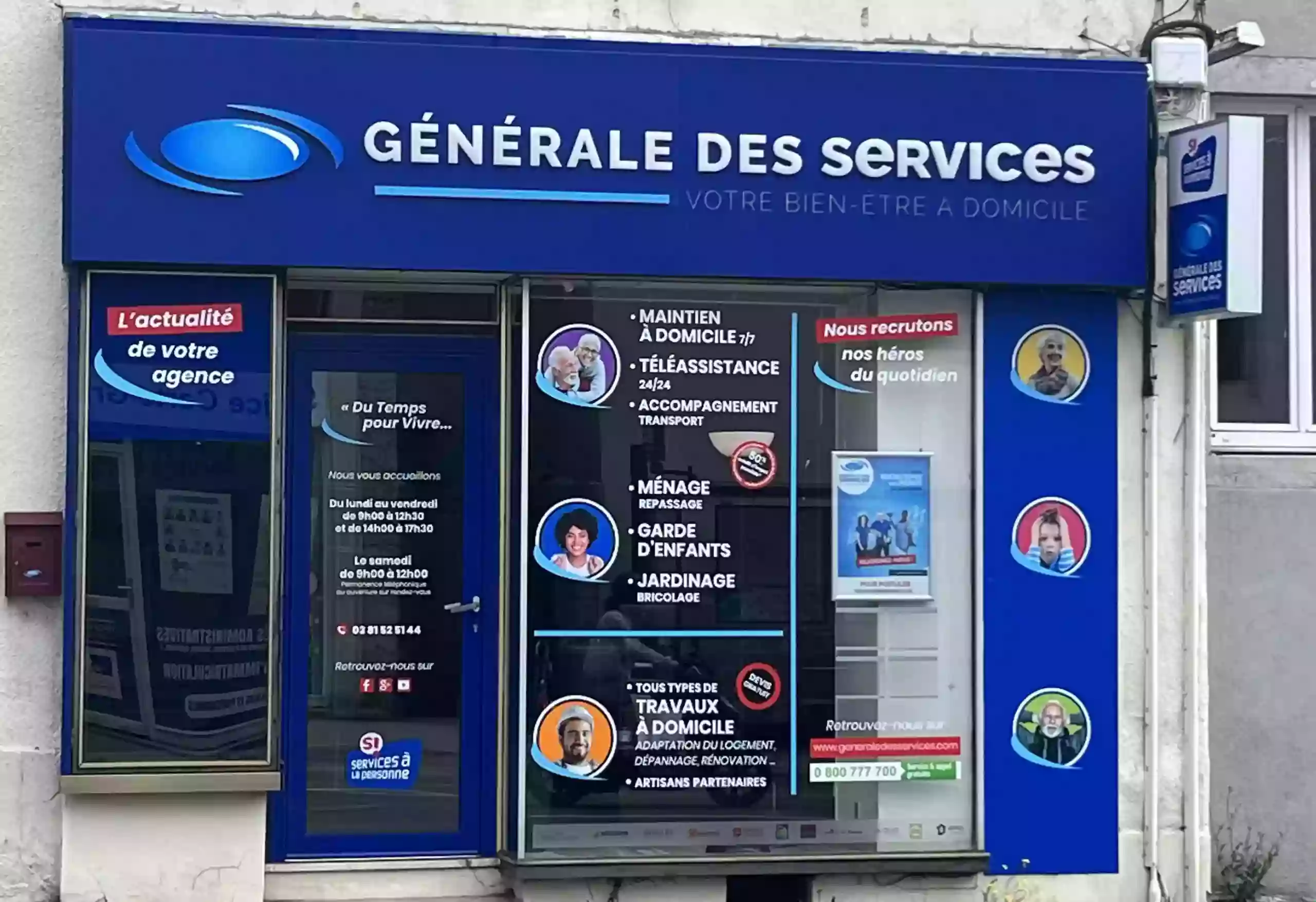 Générale des Services | Ménage, repassage et aide à domicile à Besançon