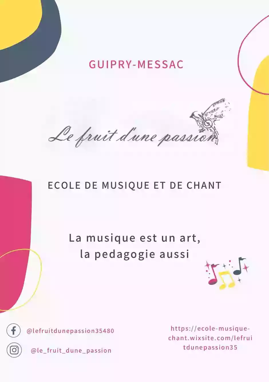 Association École de musique - Le Fruit d'une Passion