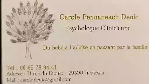 Carole Pennaneach Denic psychologue clinicienne près de Quimperlé