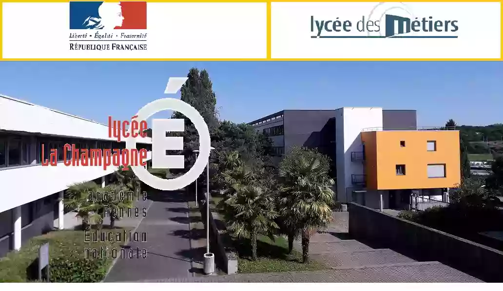 Lycée Pro. La Champagne