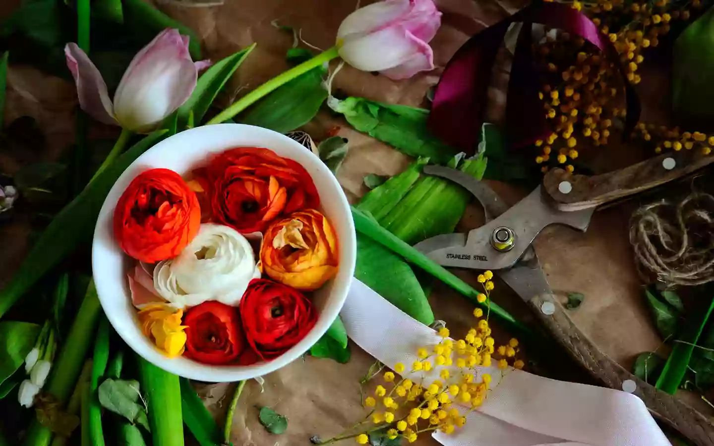 Le bar à fleurs