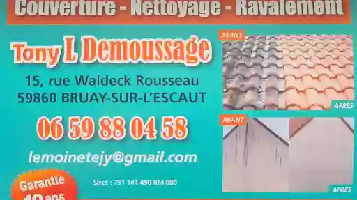 Tony l Demoussage / couverture nettoyage toiture entretien toiture