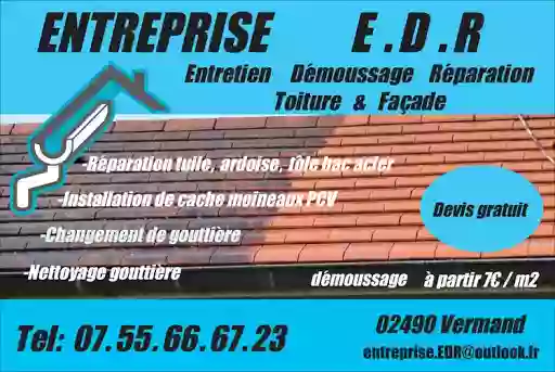 Entreprise E.D.R nettoyage toiture