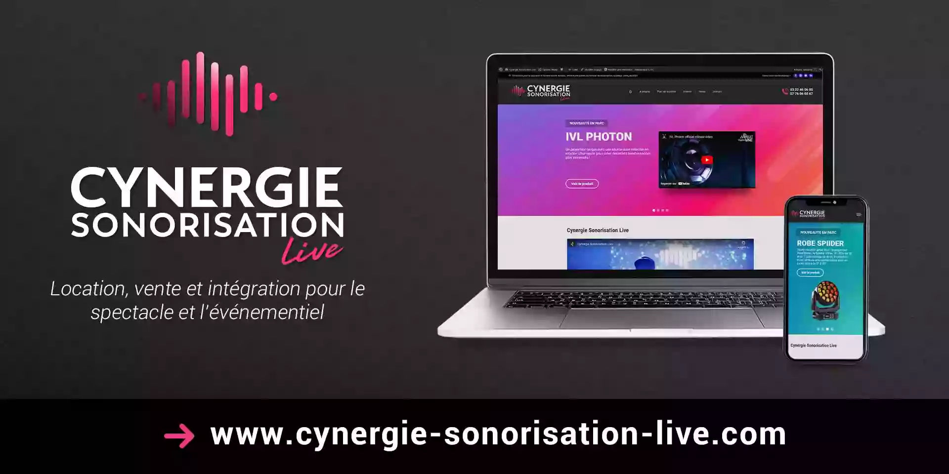 Cynergie - Sonorisation - Live