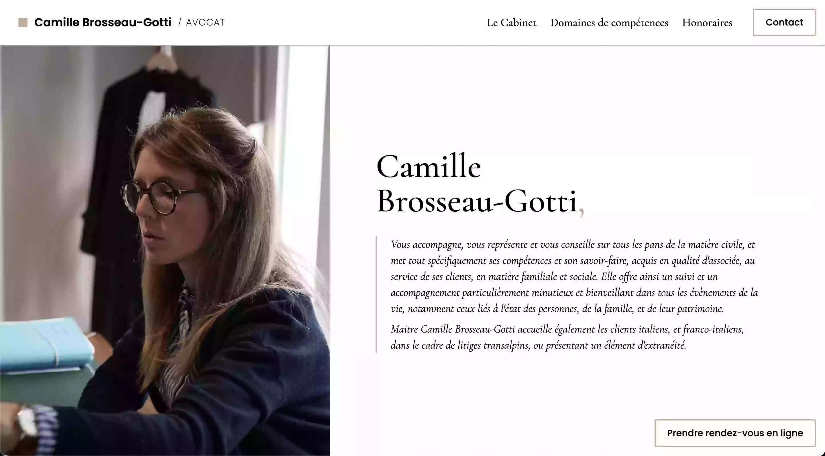 Maitre Camille BROSSEAU GOTTI - Rambouillet