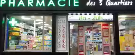 PHARMACIE DES 3 QUARTIERS | Avenue de Clichy Paris 18ème