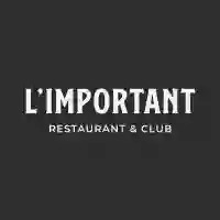 L' Important Restaurant Festif