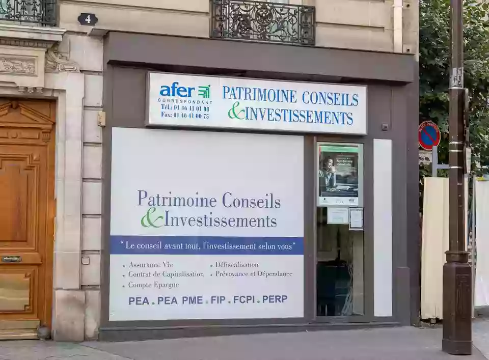 Patrimoine Conseils et Investissements - Conseil en Gestion de Patrimoine à Neuilly sur Seine