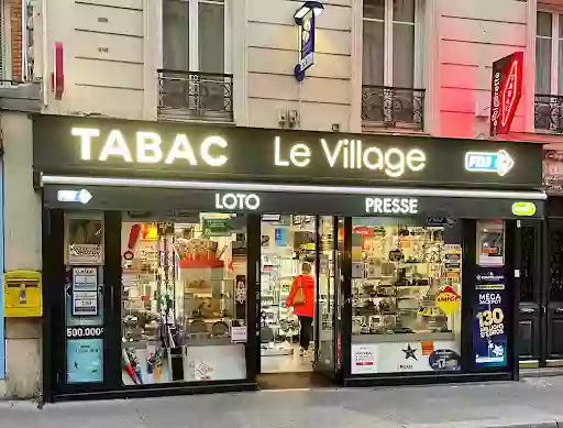 TABAC LE VILLAGE presse loto Vapotage e-liquide cigarette électronique borne free , vinted ,cbd,Iqos, willo, vinted go