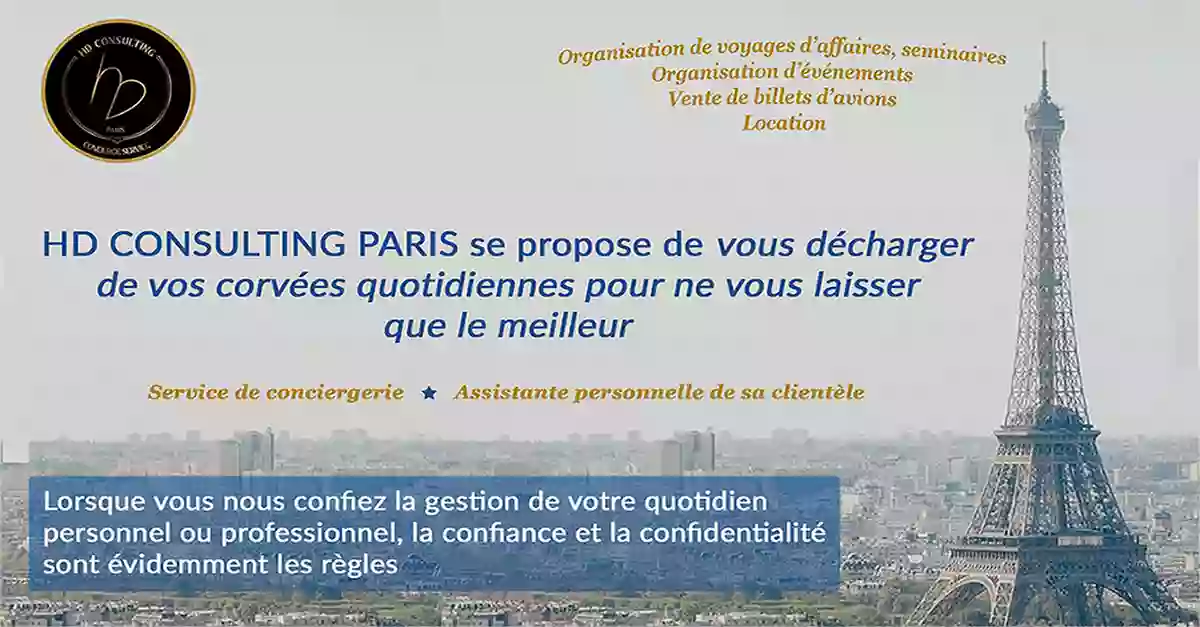 HDC TRAVELS filière de l'agence HD Consulting Paris service de Conciergerie privée.