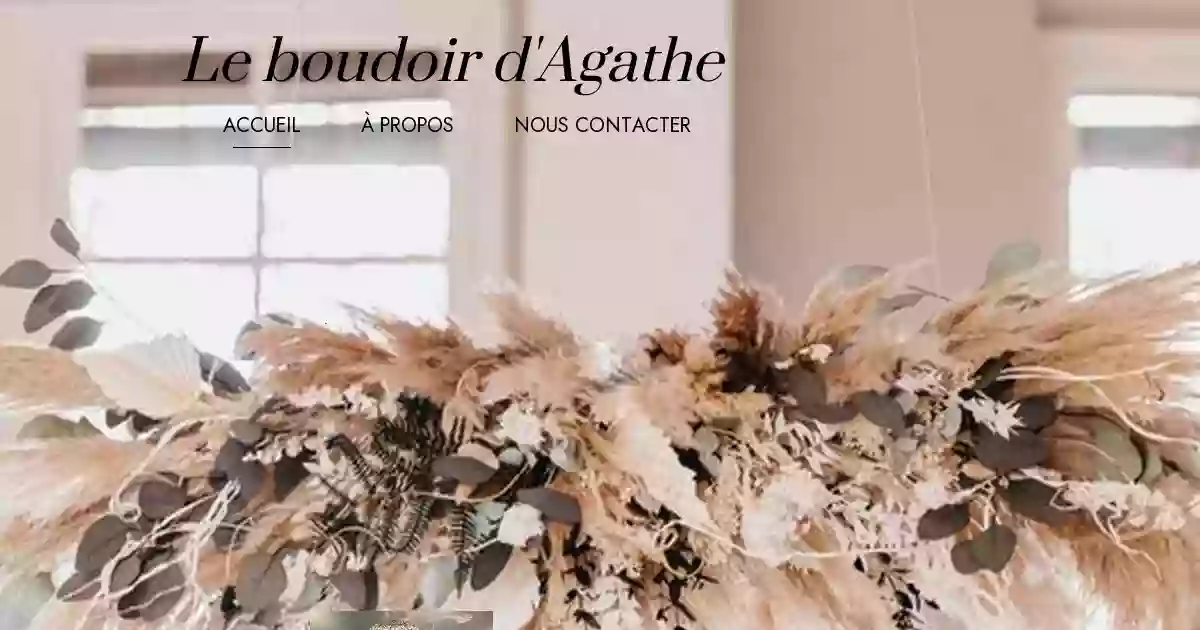 Le boudoir d’Agathe